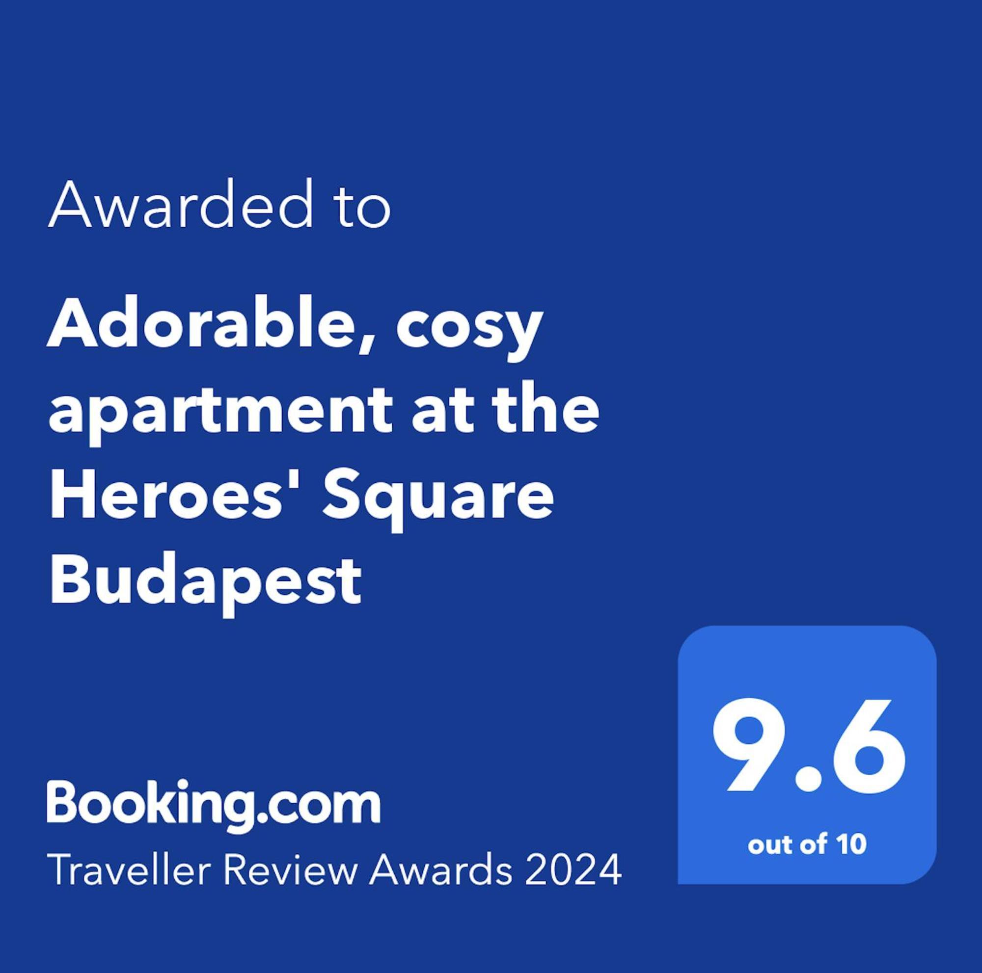 Adorable, Cosy Apartment At The Heroes' Square Budapest Eksteriør bilde